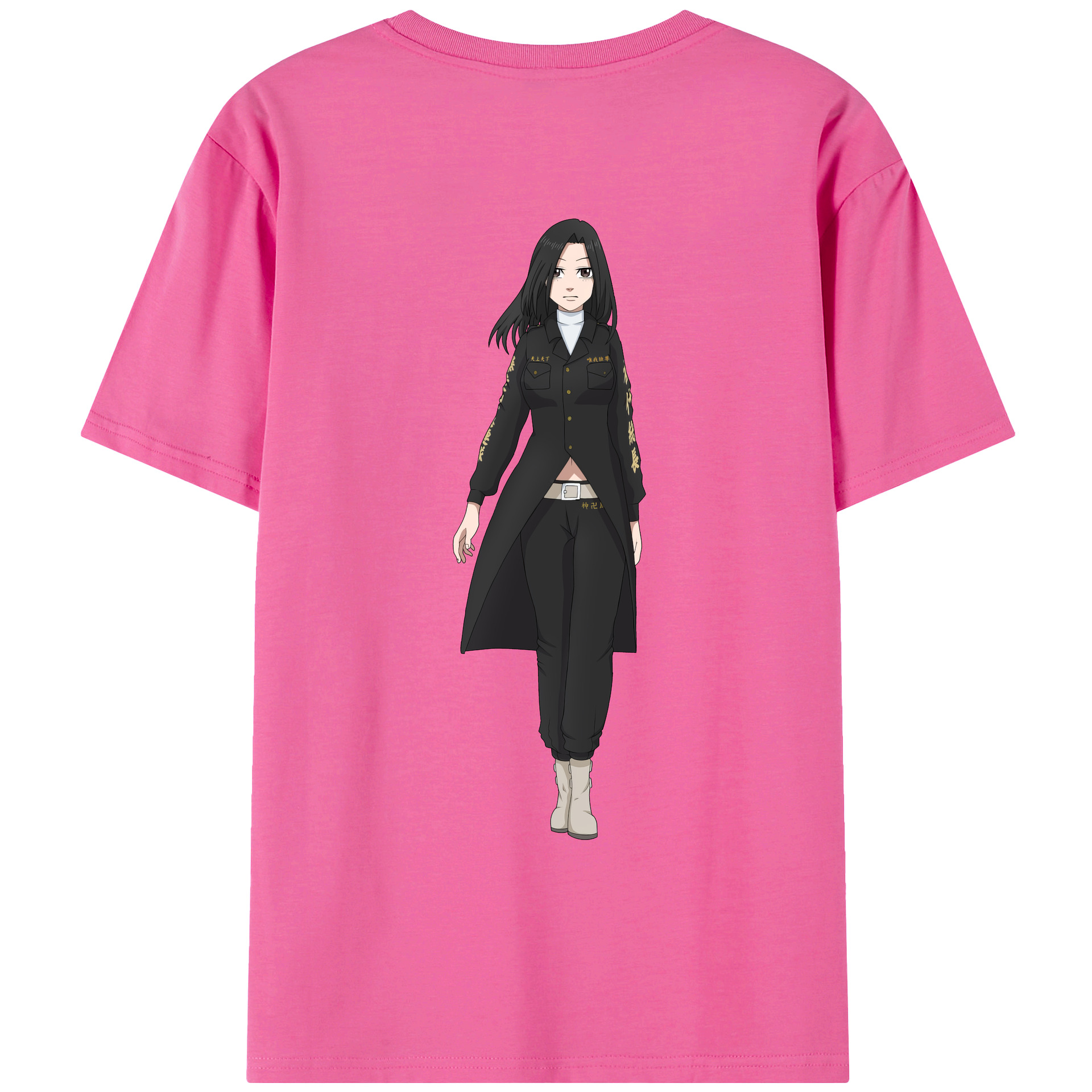 （画像用） 東京リベンジャーズ Tokyo Revengers レディース半袖Tシャツ(バックプリント)
